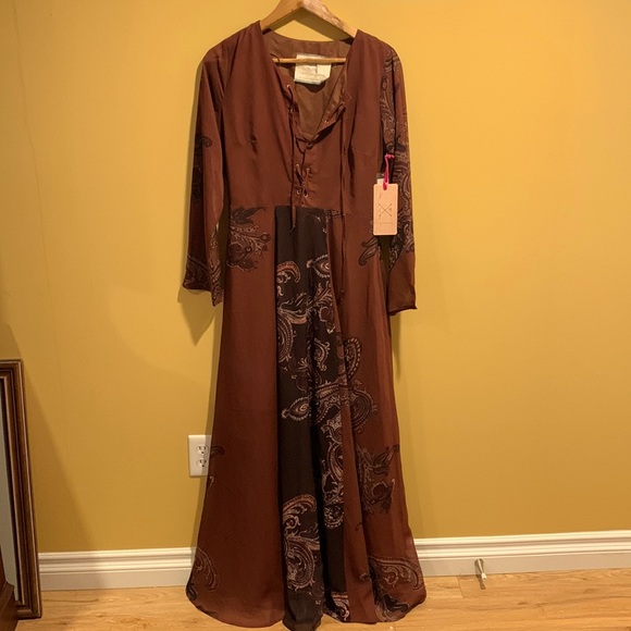 California Moon Rise Boho Maxi Dress - Picture 1 of 4